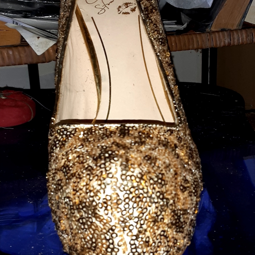 Y2k era Colin Stuart sequin heels - Picture 2 of 9
